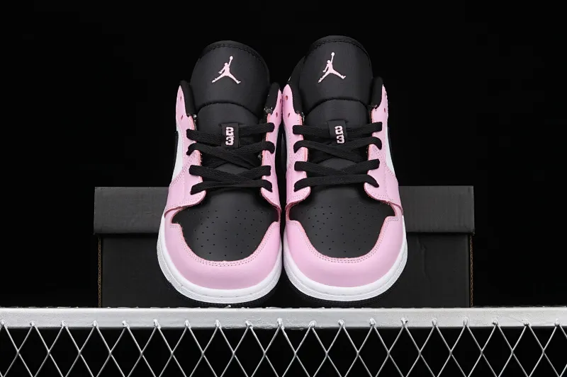 All categories Air Jordan Jordan series basketball shoes Air Jordan 1 Low Air Jordan 1 Low AJ1 Joe 1 low top black powder 554723-601